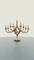 Nordic brass chandelier